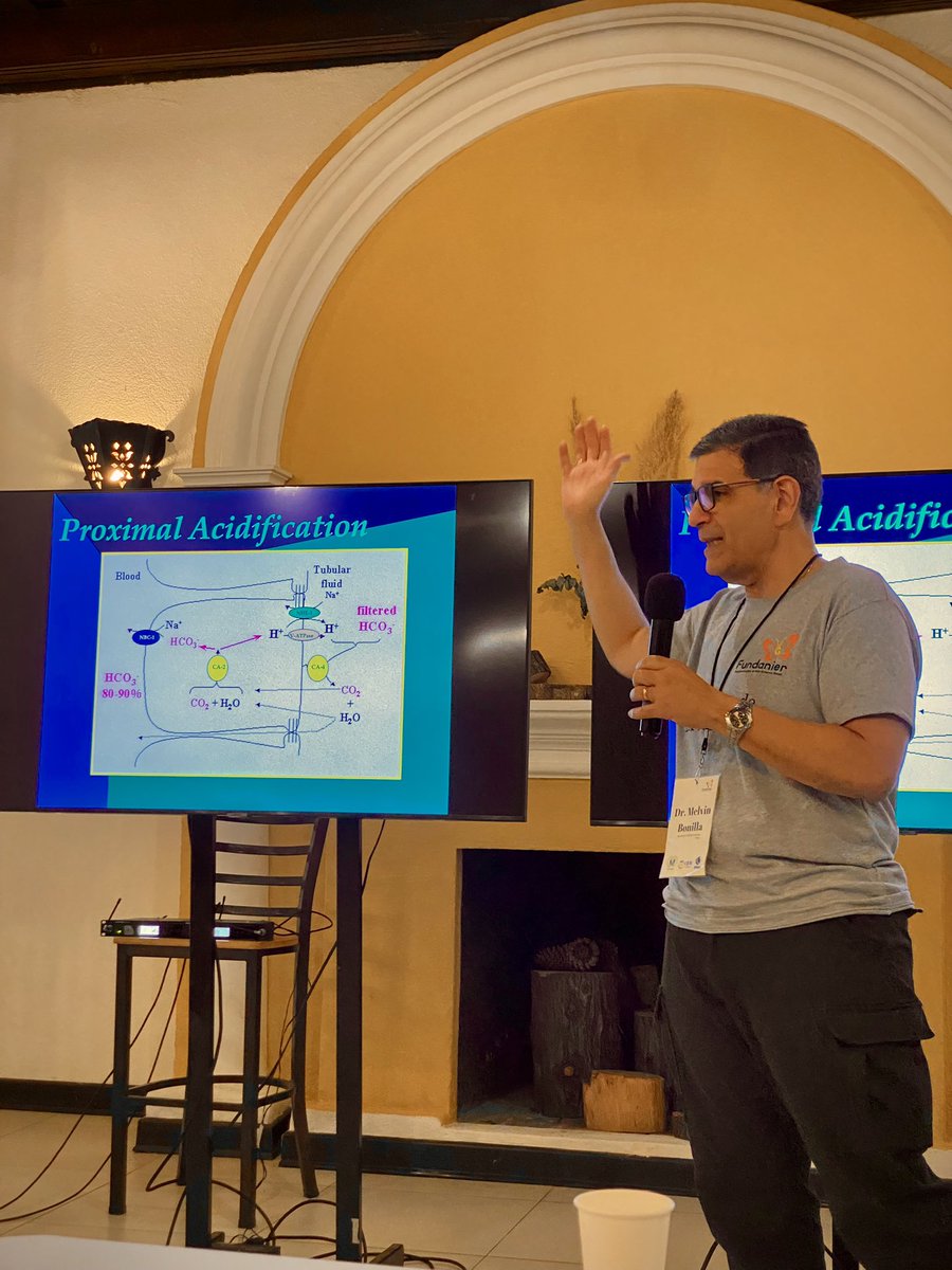 Alanepe1's tweet image. #TeachingCourse #PediatricNephrology para Nefrologos Pediatras de #CentroAmerica happening now! #AntiguaGuatemala #Guatemala 🇬🇹
Dr. @MelvinBonillaF2 desequilibrio ácido base! @fundanier @IPNA_PedNeph @ASPNeph @ISNkidneycare #BuildingCapacities #GlobalHealth