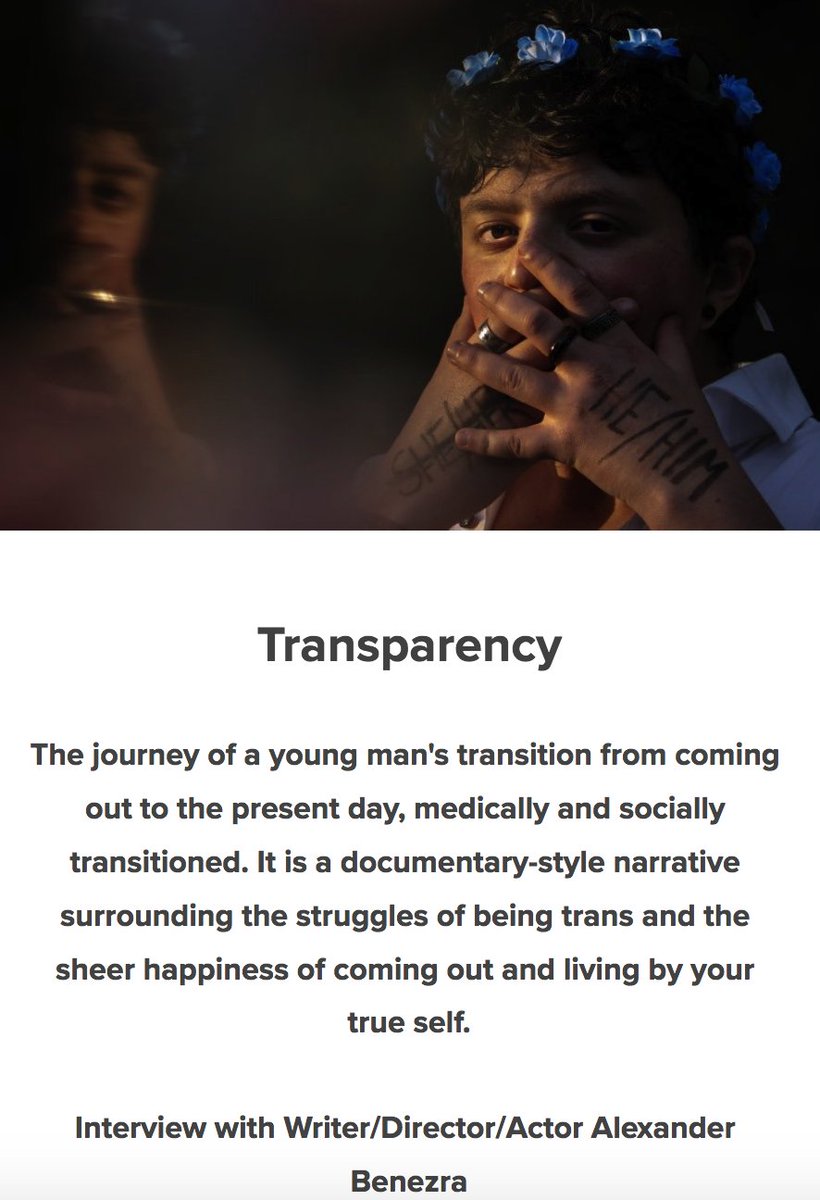 We interview TRANSPARENCY Writer/Director/Actor Alexander Benezra

Screens <a href="/MDFFest/">The 10th Melbourne Doc Fest / Naarm Doco Film Fest</a>  July 28th 10:30am at Cinema Nova, Melbourne

wearemovingstories.com/we-are-moving-…