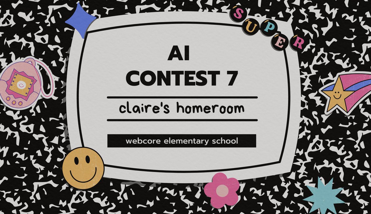 🌟AI Contest 7 Results 🌟

You explored, imagined, created,  shared, waited. You are alumni of my most challenging &amp; fulfilling class yet. Watching your inner children brave the brambles to find honeysuckles at the back of the playground was a gift.

Winners &amp; finalists below.
