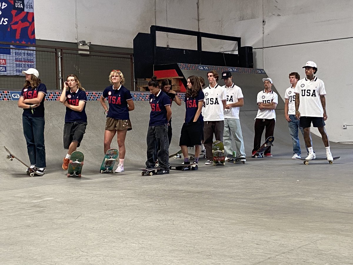 Your 2024 Paris Olympics Skateboarding Team!