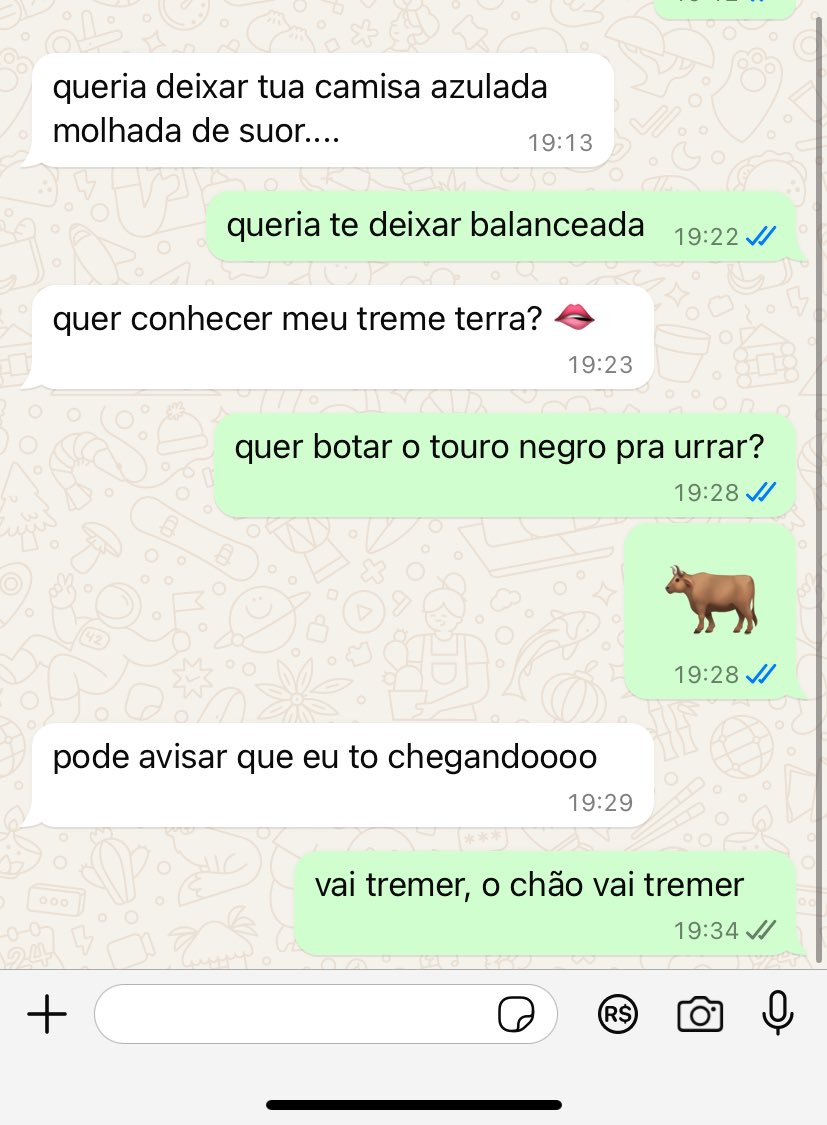 o flerte mais básico entre rivais