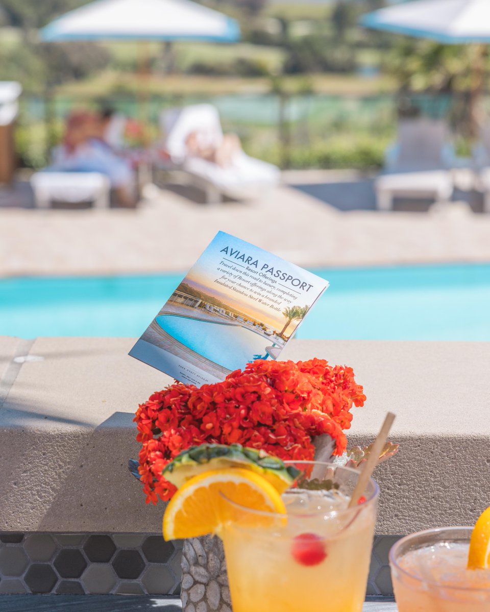 Aviara Passports are here for the summer ☀️

Travel down this road to luxury, completing a variety of resort offerings along the way, to receive an exclusive Aviara delighter as a token of our gratitude 🌴 

Available to resort guests now through September 2, 2024.