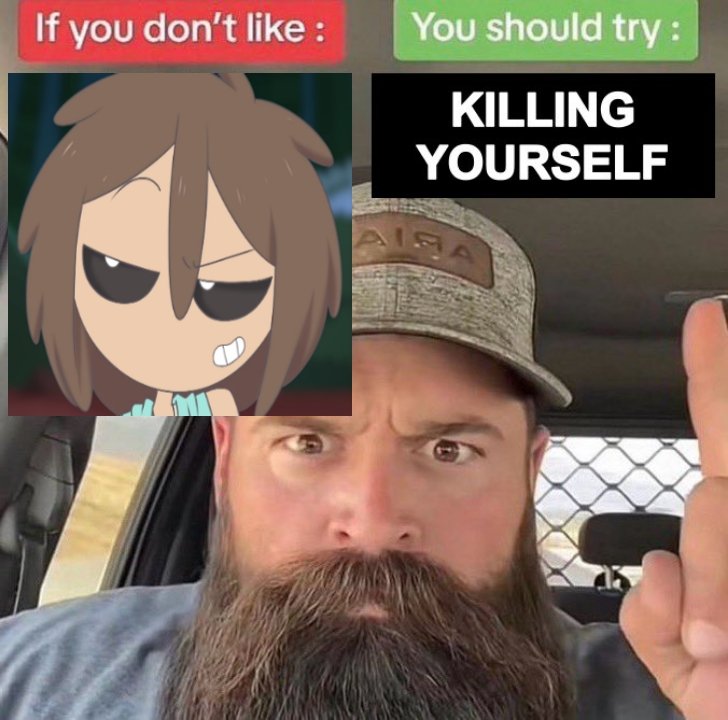 "a todos les puedo no gustar un persona-" MAL es ilegal odiar a Fred de hecho