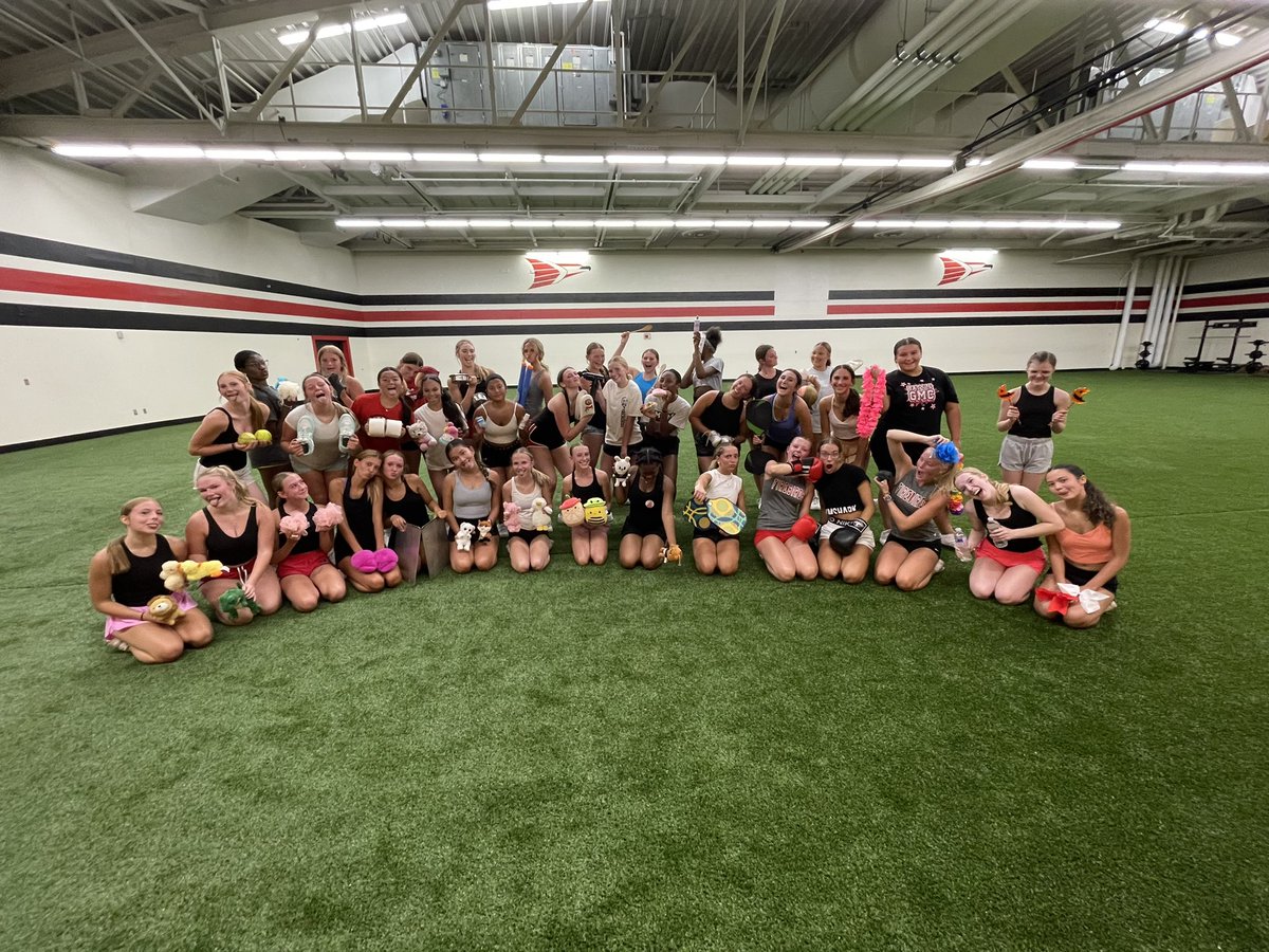 LWHS_Cheer's tweet photo. west cheer practices have begun!! this is OUR summer 🔥 https://t.co/WWv1cvEAdC