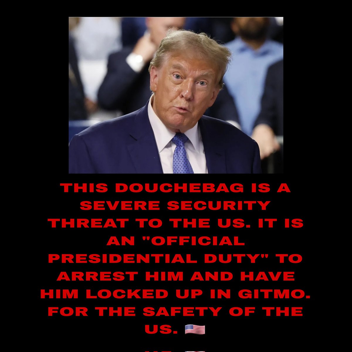 Hilltop__Leader's tweet photo. @RepAdamSchiff #ArrestDonald #ArrestSCOTUS They are all an immediate threat to our country. "Presidential official immunity" works for @POTUS as well. It is his duty to use "official presidential immunity" to protect us from DJT. πΊπ² https://t.co/Qg8Wvvkx8A