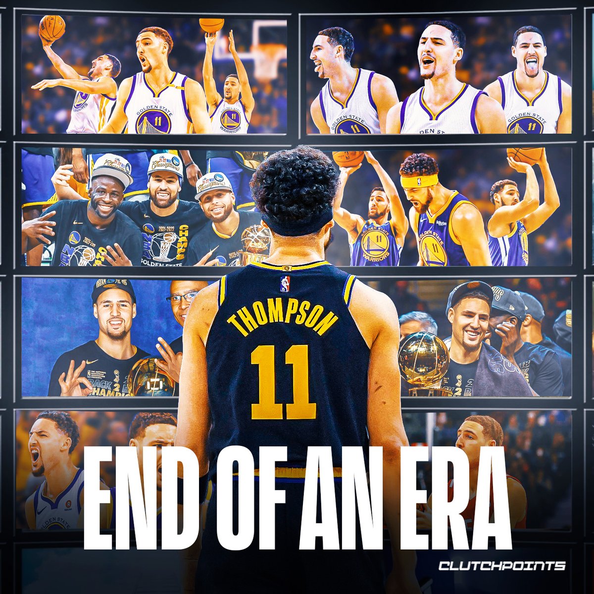 Klay Thompson's run with the Warriors was nothing short of legendary:

🔸 4x NBA Champ
🔸 5x All-Star
🔸 2x All-NBA
🔸 All-Defense
🔸 Most points in a quarter (37)
🔸 Most 3s made in a game (14)
🔸 60 points on 11 dribbles