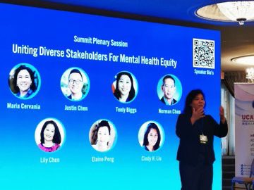 lilyjianchen's tweet photo. Day 3 of @ucawaves Summit: with my @CSPfellows @RWJF teammates @JulianaChenMD @justinchenmd (yes, our toolkits is live!!) along side Tenly Biggs @samhsagov Norman Chen @taaforg , Rep. @MariaforWake, our fearless advocate Elaine Peng , and researcher Cindy Liu is so empowering ! https://t.co/AwGhxgdnh6