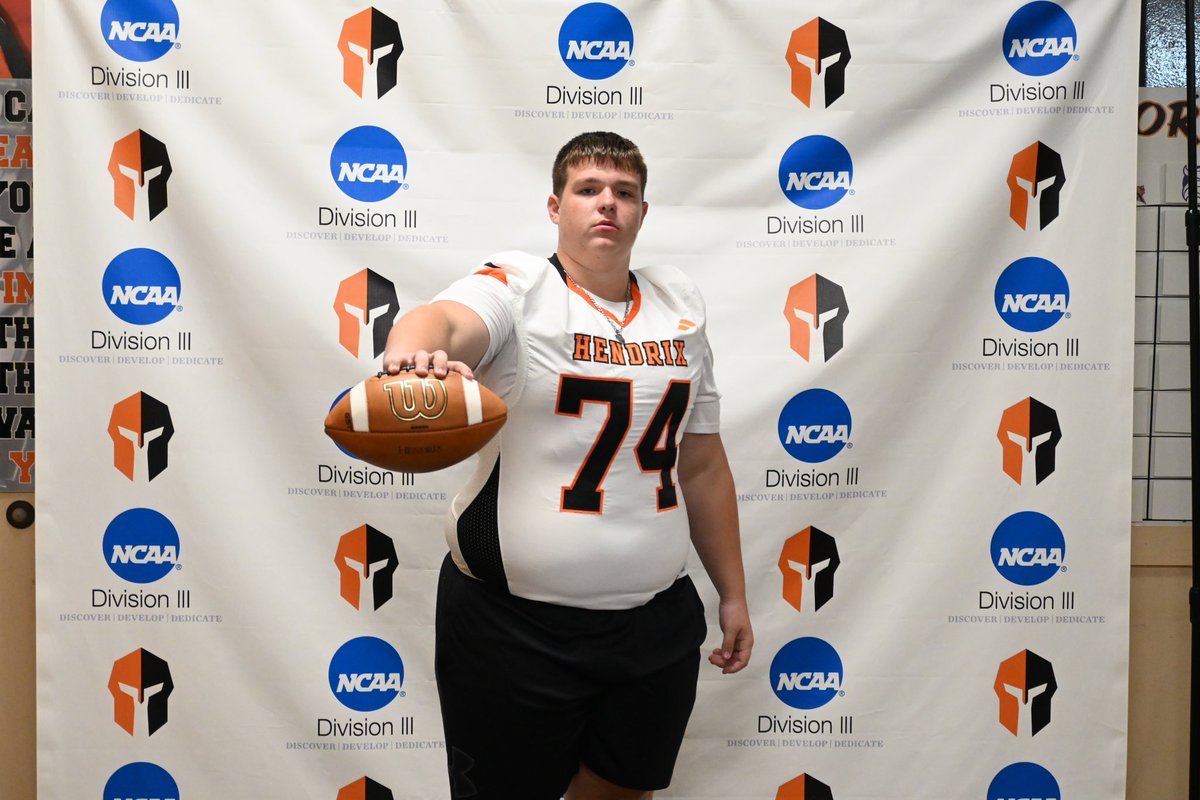 After a great visit and a great conversation with <a href="/CoachKT_/">KleaT Coach</a> I am blessed to receive an official offer to Hendrix college AGTG!!! 🟠⚫️ <a href="/RussHeidiSLC/">Russ and Heidi Phillips🏈</a> <a href="/HendrixFootball/">#WeAreWarriors</a> @MSMK_Fuzz <a href="/6starfootballMO/">Six Star Football | MISSOURI</a> <a href="/PrepRedzoneMO/">Prep Redzone Missouri</a> <a href="/Varsitycombine1/">KC Varsity Combines</a> <a href="/WOWKCfootball/">WOWKC</a>