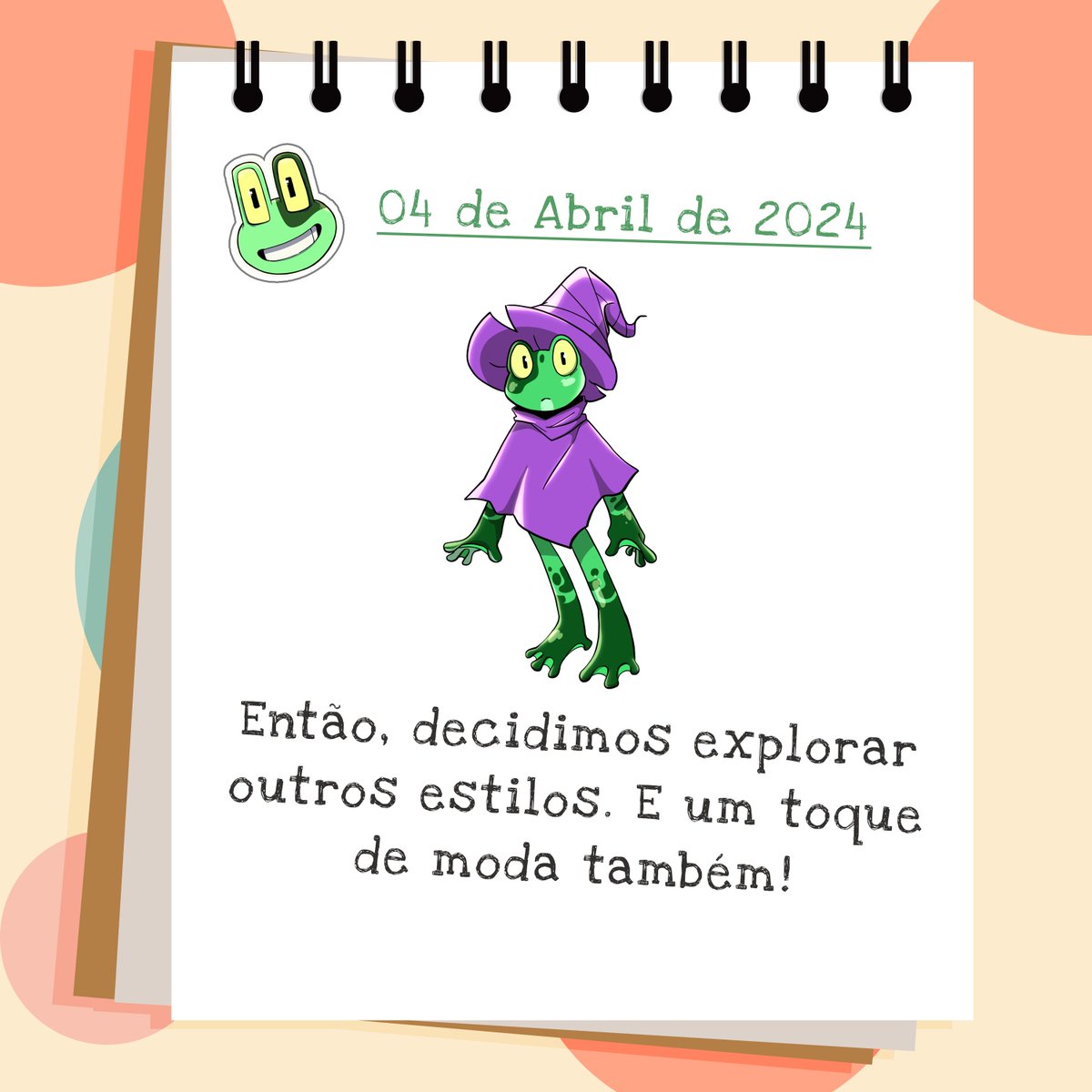 Asthon_ES's tweet image. Magic Frog passou por várias transformações desde o começo do desenvolvimento. A equipe sempre se dedicou a criar um visual único e carismático para o nosso protagonista! 🐸🐸🐸📢
1/2
#magicfrog #asthonentertainmentstudios #indiegame #indiegamestudio #indiegameart #braziliangames