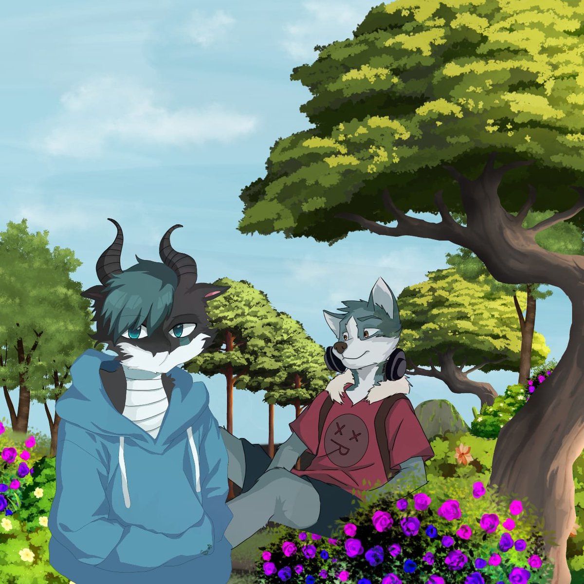 New art done for a client 💖💖

#FurryArt #FurryArtist #FurryFandom #Furry #AnthroArt #Anthro #FurryCommunity #Fursona #FurryCommission #FurryOC #DigitalArt #Art #ArtistOnTwitter #ArtCommunity #Illustration #CharacterDesign #Commission #ArtCommission
#Drawing #ArtChallenge