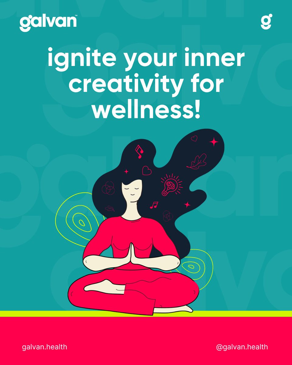 galvanhealth's tweet photo. #UnleashCreativity to boost your mental and emotional #WellBeing! Galvan guides you in artistic pursuits like painting, writing, or crafting for #TherapeuticExpression. Ready to create, express, and heal? Download the Galvan+ app today! 📲 https://t.co/0eo8i39jdi https://t.co/nuCRMz3NyS