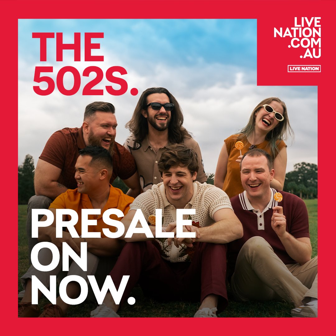 <a href="/the502s/">The 502s</a> Great Australian Road Trip is headed to the east-coast this summer ☀️ Live Nation Presale is on now! Get your tix → lvntn.com/the502stour