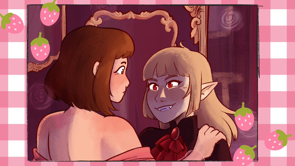 sphynxee's tweet photo. Preview for my @lovestruckzine page. 🧛‍♀️💃💞  Preorders are open now!! https://t.co/XIROuvnRTP