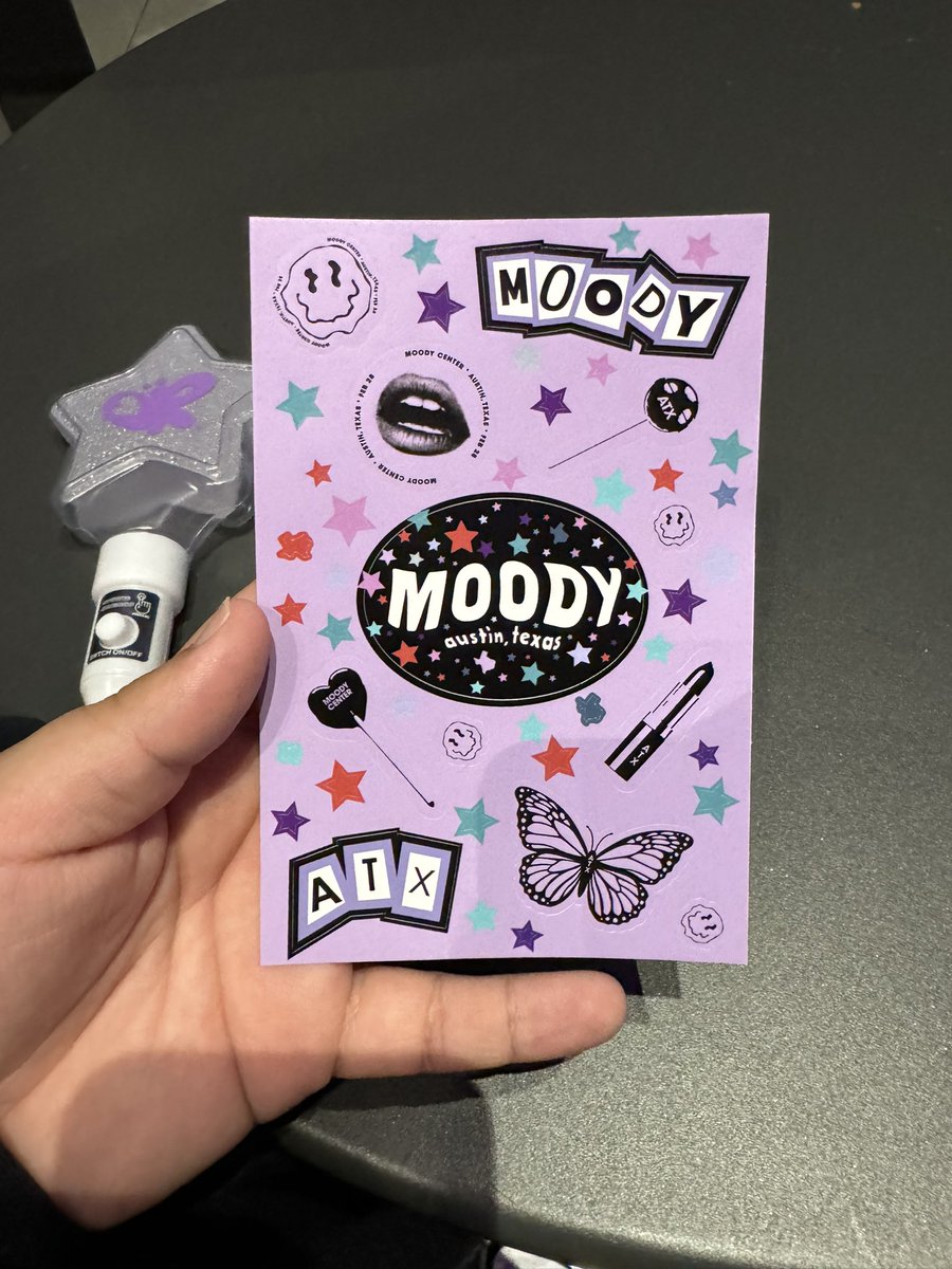 Can’t believe next time I’ll see Olivia will be at a stadium tour!!! Still love these stickers we got!