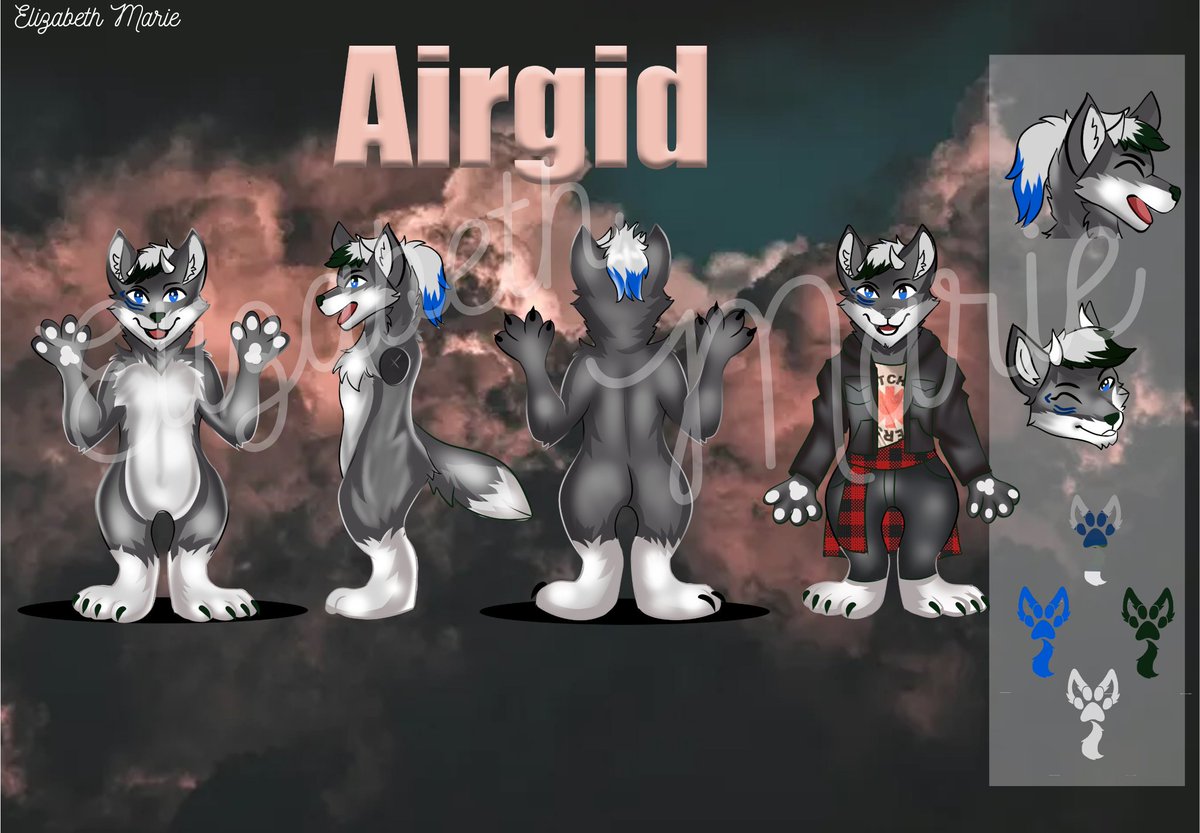 elizamarie48's tweet photo. Airgid Reference Sheet art ♥️
#furry #furryartwork https://t.co/zrHhCsdgDt