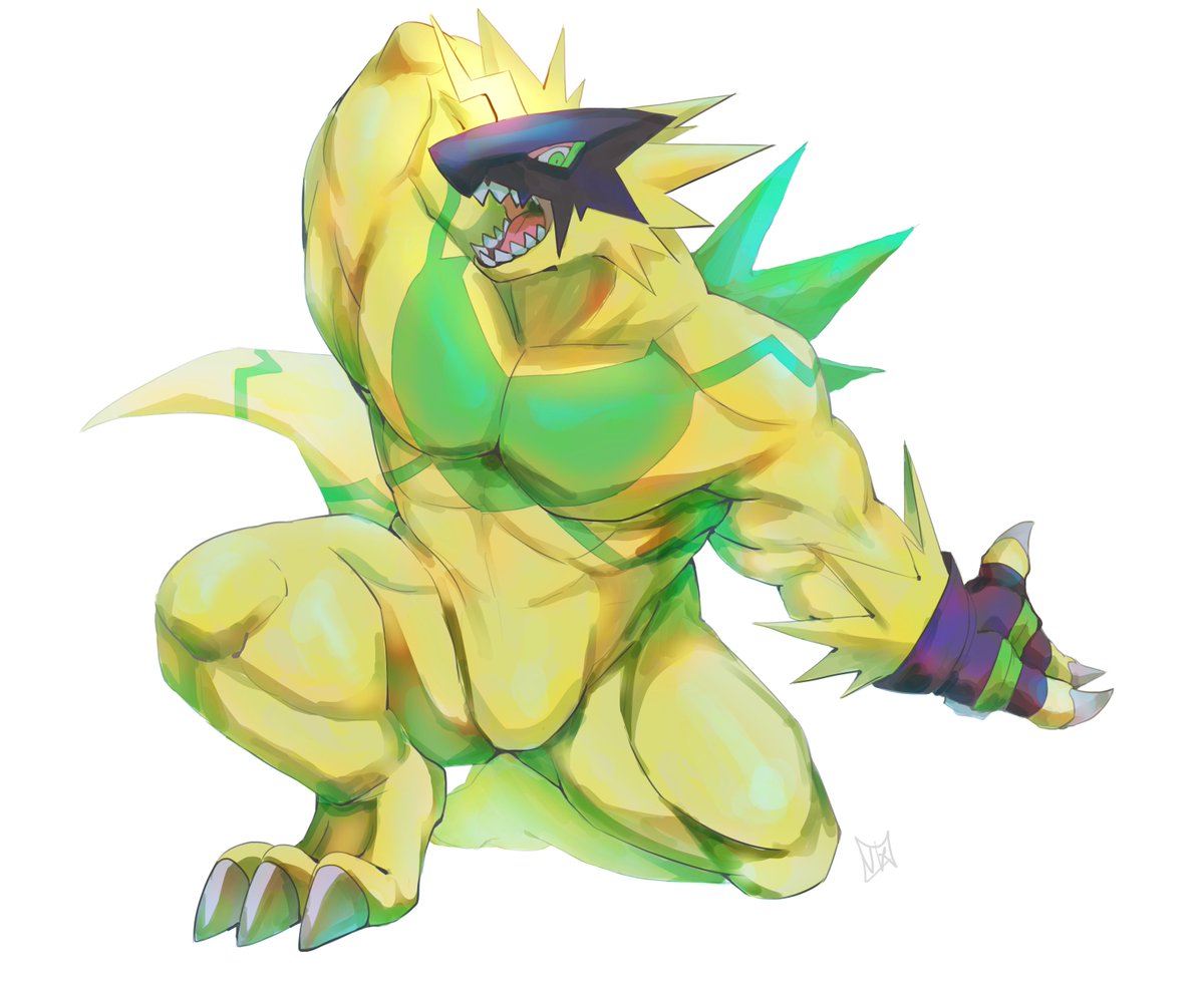 Remonpiero's tweet image. bulkmon for practice
#Digimon #デジモン