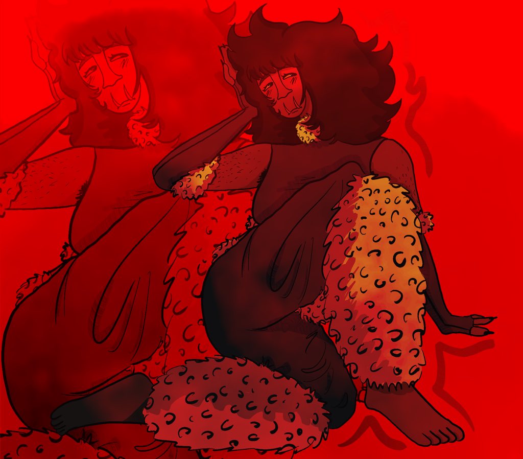 hathathathatter's tweet photo. blood moon #oc https://t.co/Iedfhx3vLO