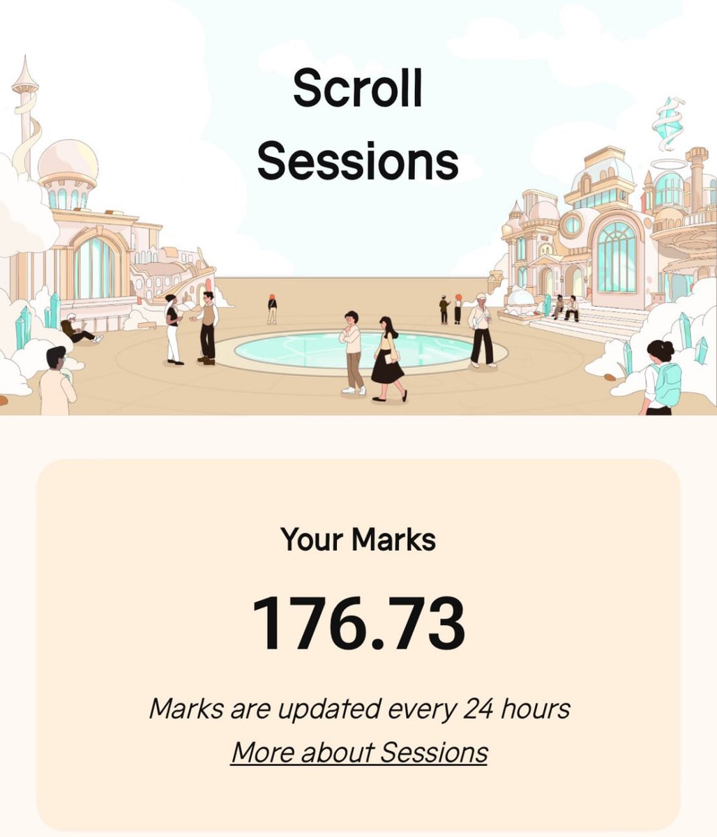 Fatyil_eth's tweet image. 🌠 ステラの瞬間！SCROLL SESSIONS $MARKS エアドロップはこちら！

🚀 scrall.io/sessions
🎚 コネクトウォレット
🎁 トークンを受け取る！
🌌 @Scroll_ZKP で輝くチャンスです！

#SCROLL #SCROLLZKP #zkEVM $COOKIE $PARAM #layer2 #airdrop #web3 #token #bnb #newairdrop #l2 #ETH…