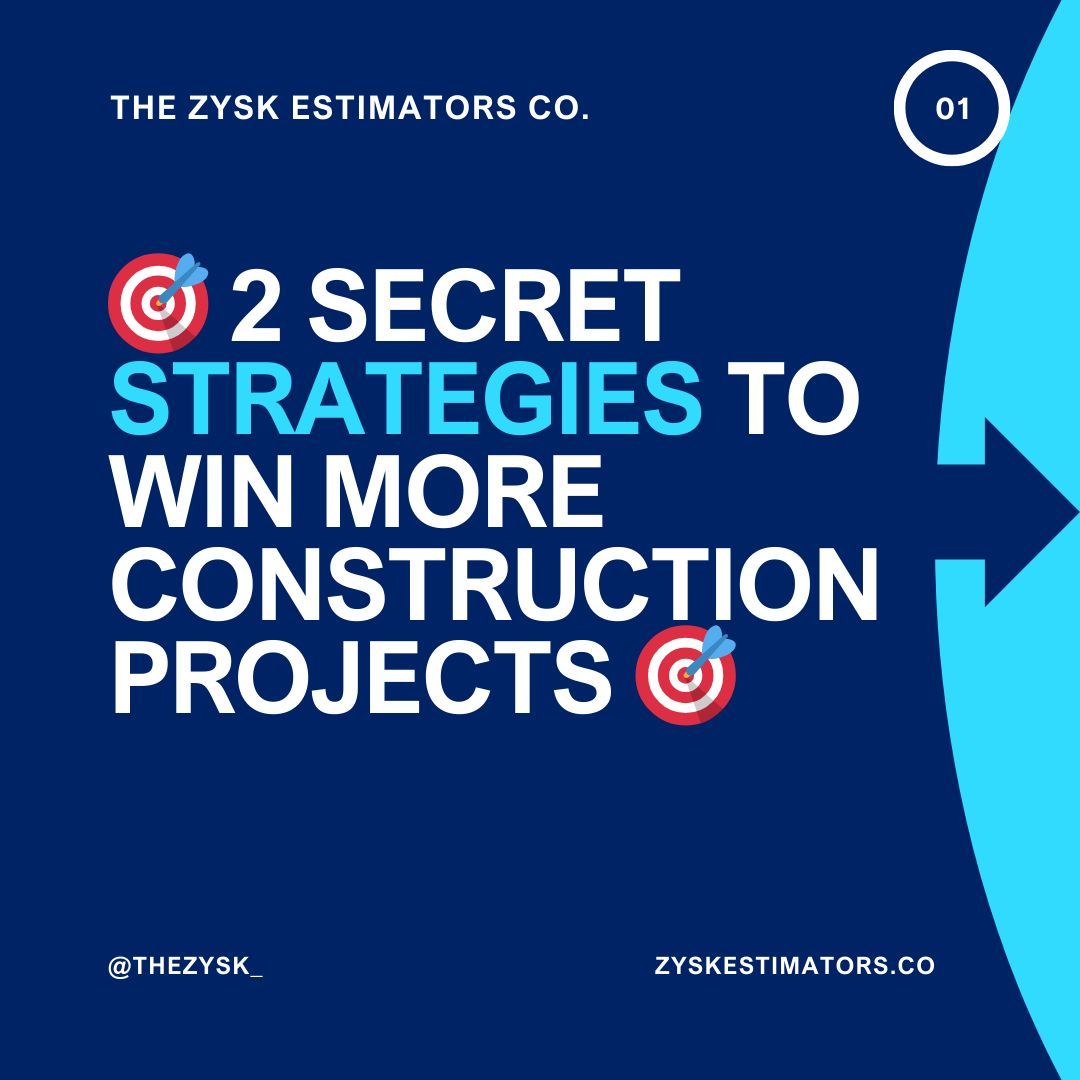 costestimators's tweet photo. Want to secure more construction projects? Here are two secret strategies that can make a significant difference:
1. Competitive Pricing:
Accurate Estimation: Use advanced estimation software to get precise cost calculations.  Optimize project designs to reduce costs. https://t.co/WETqL1BDJi