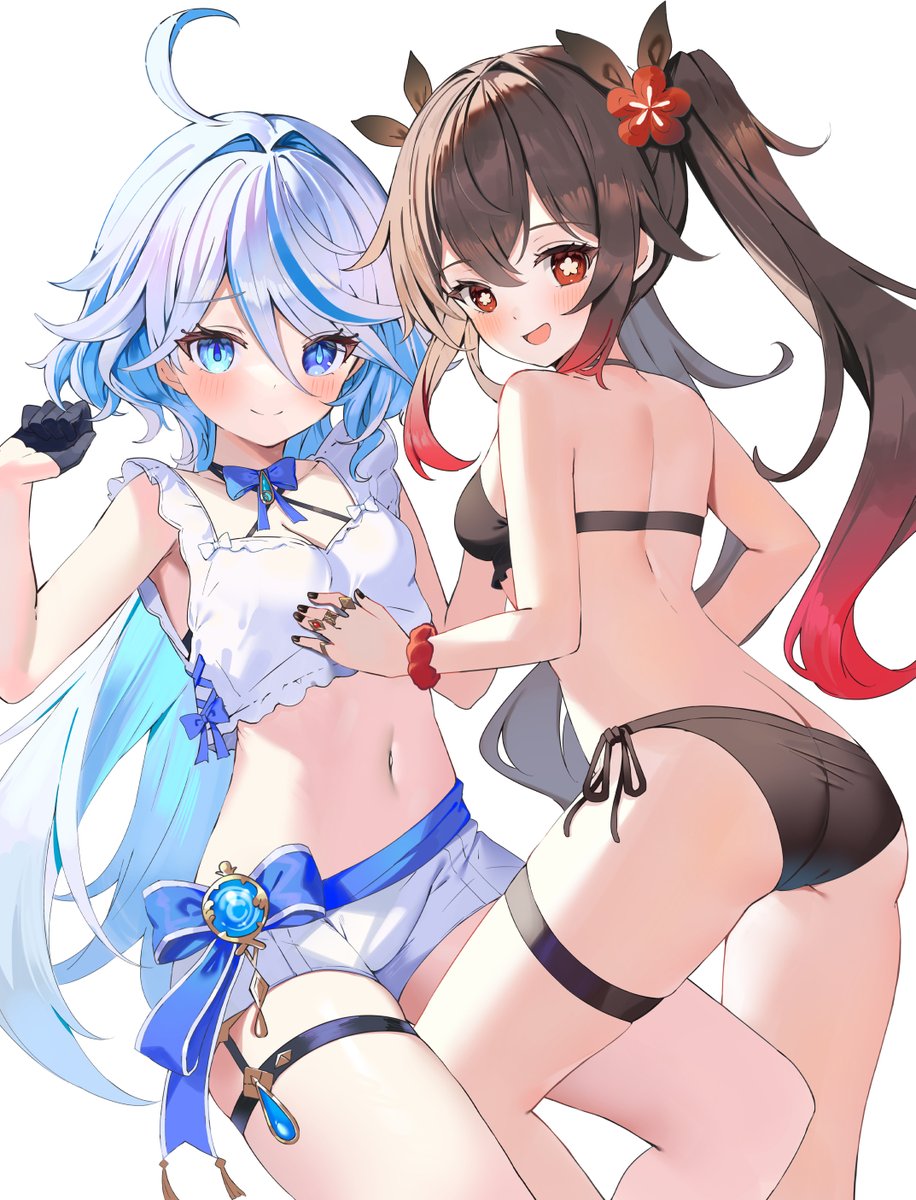 tukise_33's tweet photo. フリーナ＆胡桃まとめ
どれが好き？ https://t.co/Ubi5eltQo1