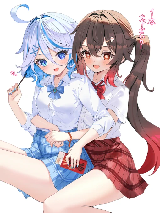 フリーナ&胡桃まとめどれが好き? 