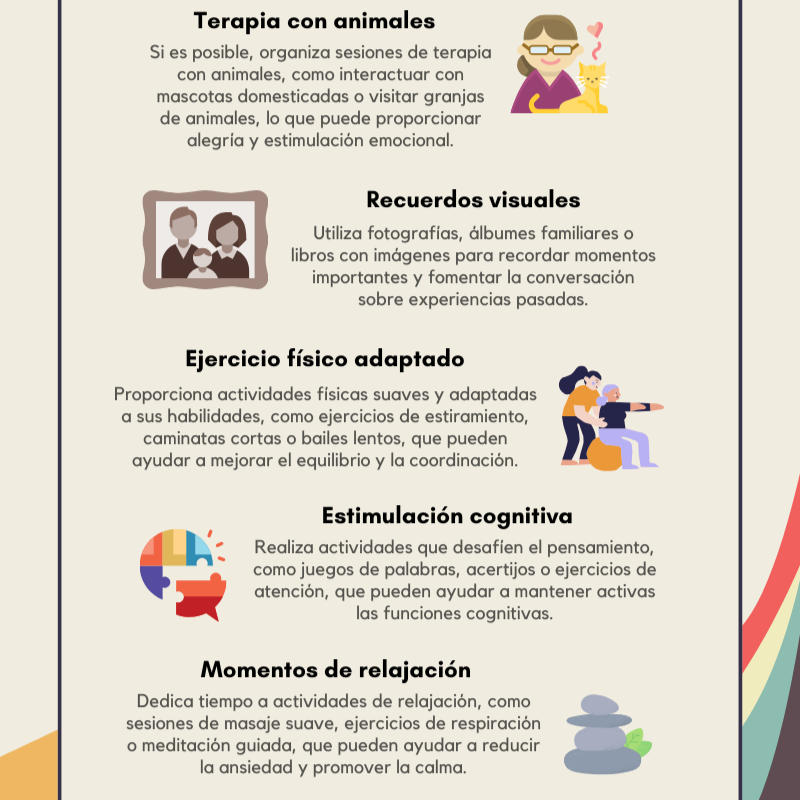 TipsCuidadores's tweet photo. Consejos para el ocio de personas con demencia.
#Infografia #Alzheimer #Demencia #Cuidador #EresCuidadorNoVíctima #TipsManejo

Sigan a @CRE_Alzheimer @crealzheimer @crealzheimer.salamanca https://t.co/O5cGrO73j4