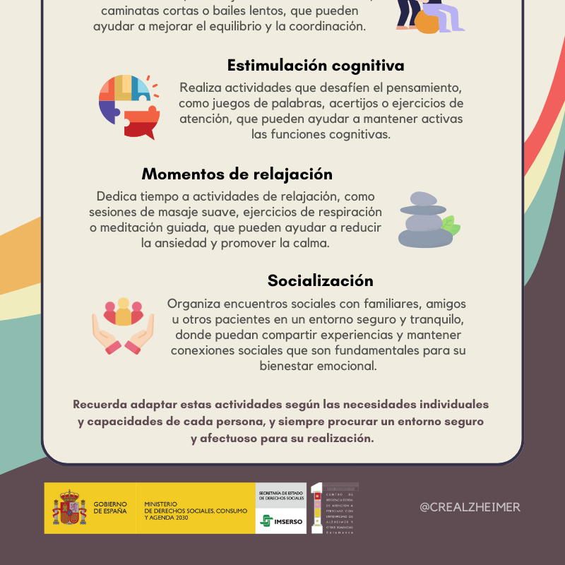 TipsCuidadores's tweet photo. Consejos para el ocio de personas con demencia.
#Infografia #Alzheimer #Demencia #Cuidador #EresCuidadorNoVíctima #TipsManejo

Sigan a @CRE_Alzheimer @crealzheimer @crealzheimer.salamanca https://t.co/O5cGrO73j4
