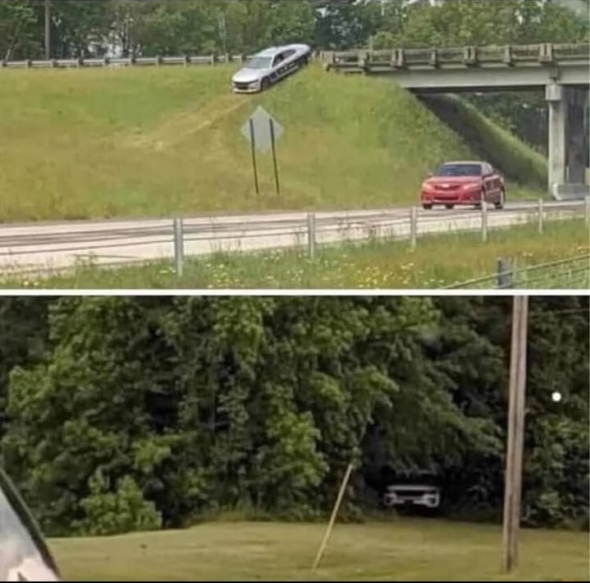 midwestern_ope's tweet photo. Nobody: 

Police on Midwest highways https://t.co/jU2s2PsoR0