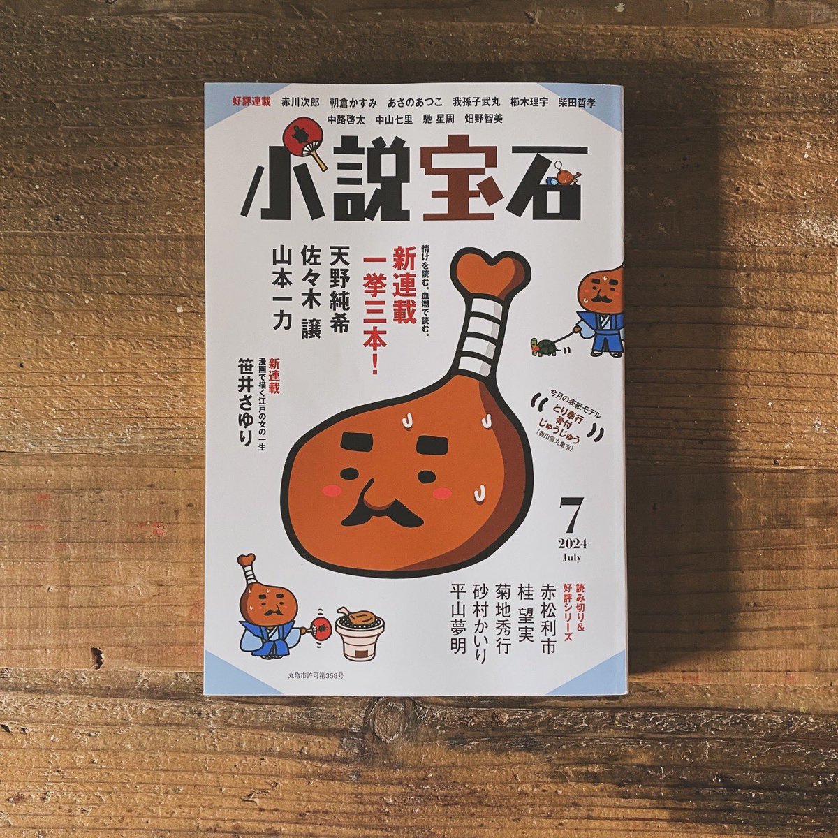【連載小説扉絵】新連載『サムライ漂海記／天野純希』小説宝石7月号（cl.光文社）
instagram.com/p/C8wIe0oyEiD/…

#illustration #イラストレーション #天野純希 #挿絵 #イラスト