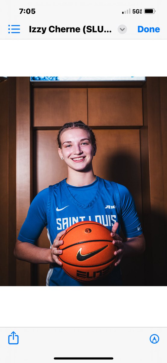 CherneIzzy's tweet photo. Thanks to the coaches and players @SaintLouisWBB for a great unofficial visit today looking forward to my next one! @coachtillett @coachkelsj @tradayja @jcolloton3 @MissouriPhenom @greglogs @BrandonClayPSB https://t.co/96xoZEYsu4