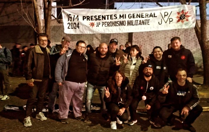 Comuna8PM's tweet photo. A 50 años del paso a la inmortalidad del Gral. Perón nosotrxs decimos "PRESENTES, MI GENERAL" https://t.co/KPLPAGzNGs