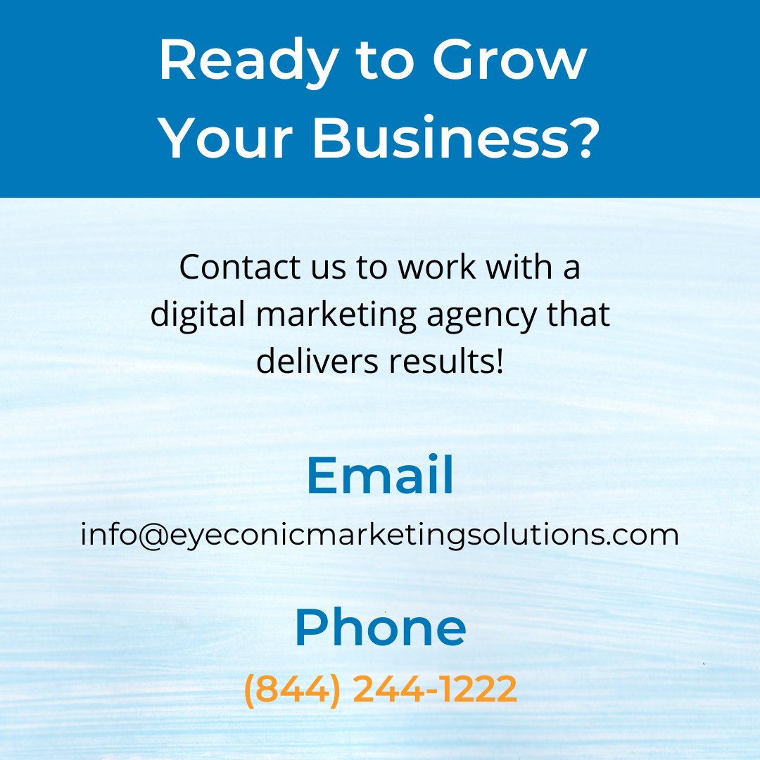 EyeconicLA's tweet photo. Dive into digital marketing with us today!

Email: info@eyeconicmarketingsolutions.com
Phone: (844) 244-1222

#branding #onlinemarketing #marketingdigital #contentmarketing #entrepreneur #marketingstrategy #advertising https://t.co/sVHikrt2DJ