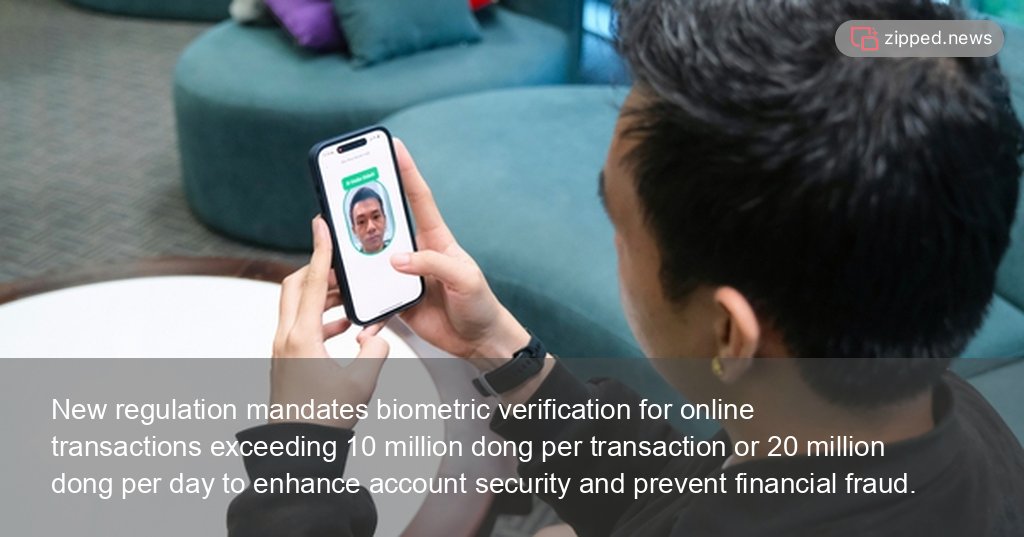 NewsCvg's tweet image. Today in #ComputerInternet: Jul 1st Highlights - Try transferring more than 10 million from today following the biometric scan rule: One more step for a successful transfer! - #ZippedNewsAI
zipped.news/r/AgERylnD