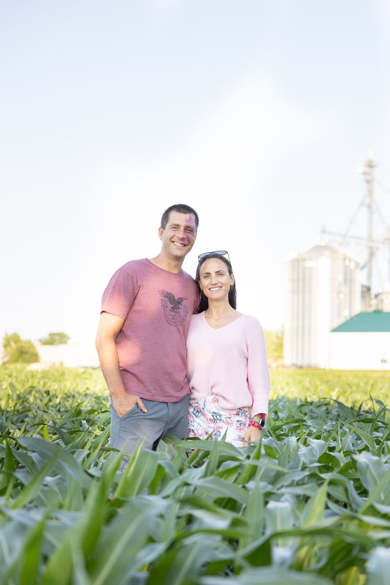 Despite the challenging spring we’ve had, some corn is still knee high by the 1st of July! Happy Canada Day everyone 🇨🇦! #ontag #plant24 #cdnag