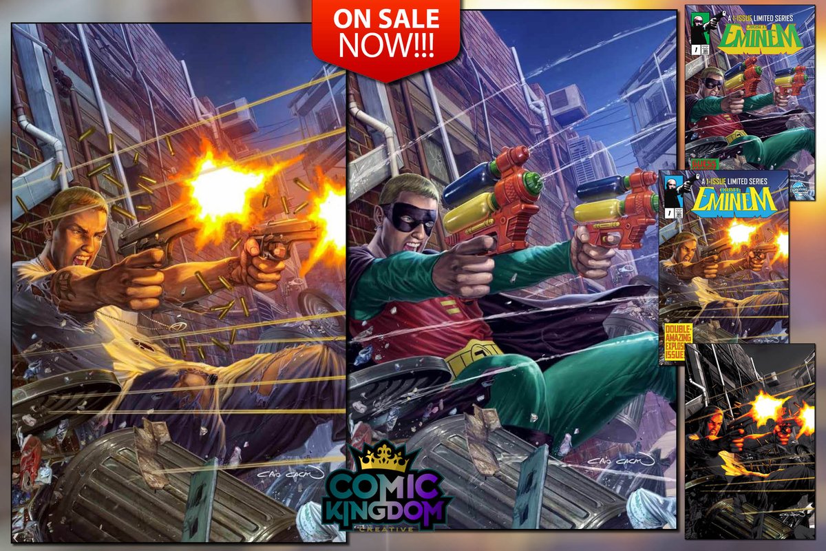 ComicKingdom_Cr's tweet photo. π₯ On Sale NOW at https://t.co/iutKHlgbcs!
π€ @caiocacau Orbit: Eminem CK Shared Exclusive!
#comickingdomcreative #comickingdomrules #eminem #eminembiography @TidalWaveProd @MartinGimenezar @ericMesquivel #musthavecover #limitedprintrun #exclusivecomic https://t.co/yyTWV4Mbme