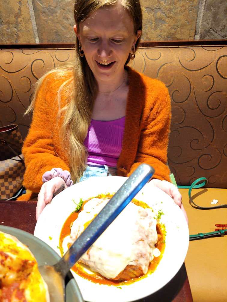 sambinoo's tweet image. This is one (1) serving of lasagna for $17.95 ...shook me to my core