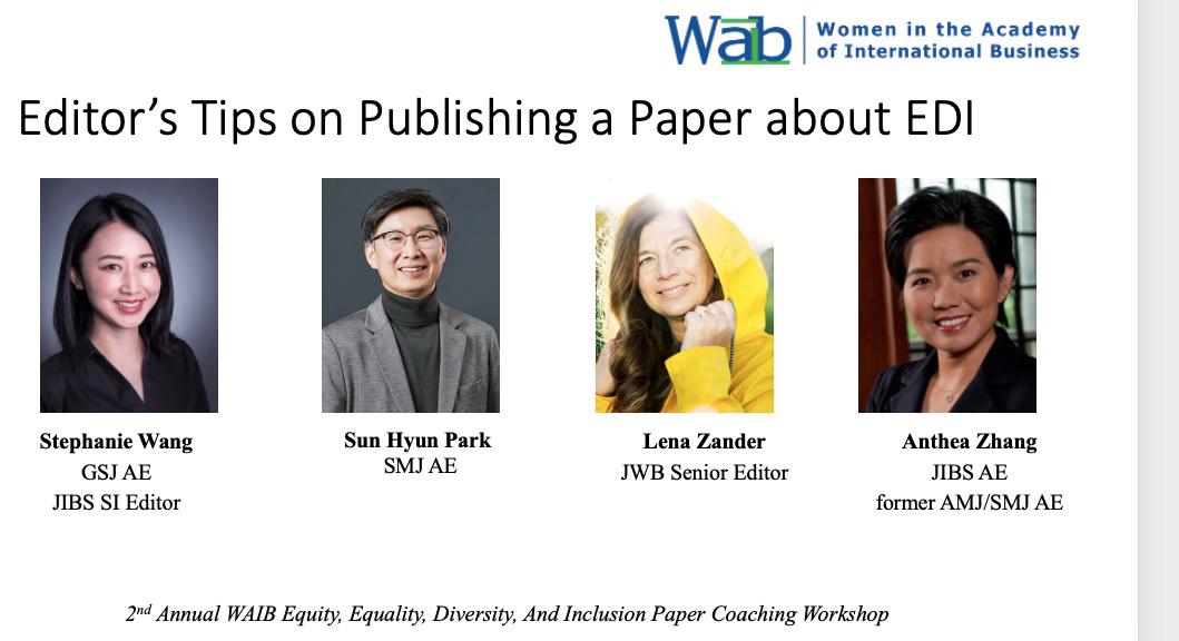 WAIB (Women in the Academy of Int'l Business) tweet media