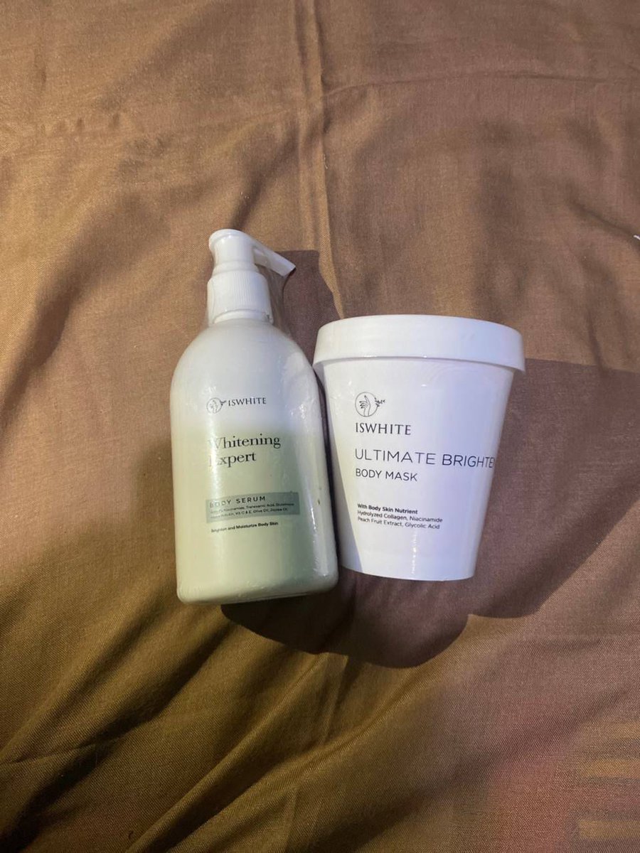 Wts wtb 

-body mask iswhite brightening 75k
-body lotion iswhite whitening expert 80k
-ambil 22nya 150k aja 

Dom Jabar Purwakarta bisa co di Oren gratis ongkir extra 
#zonauang #zonajajan