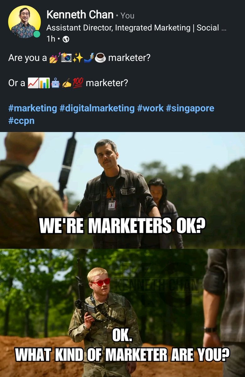 theunclechan's tweet photo. What kind of marketer are you? #marketing https://t.co/C1qvnMeU85