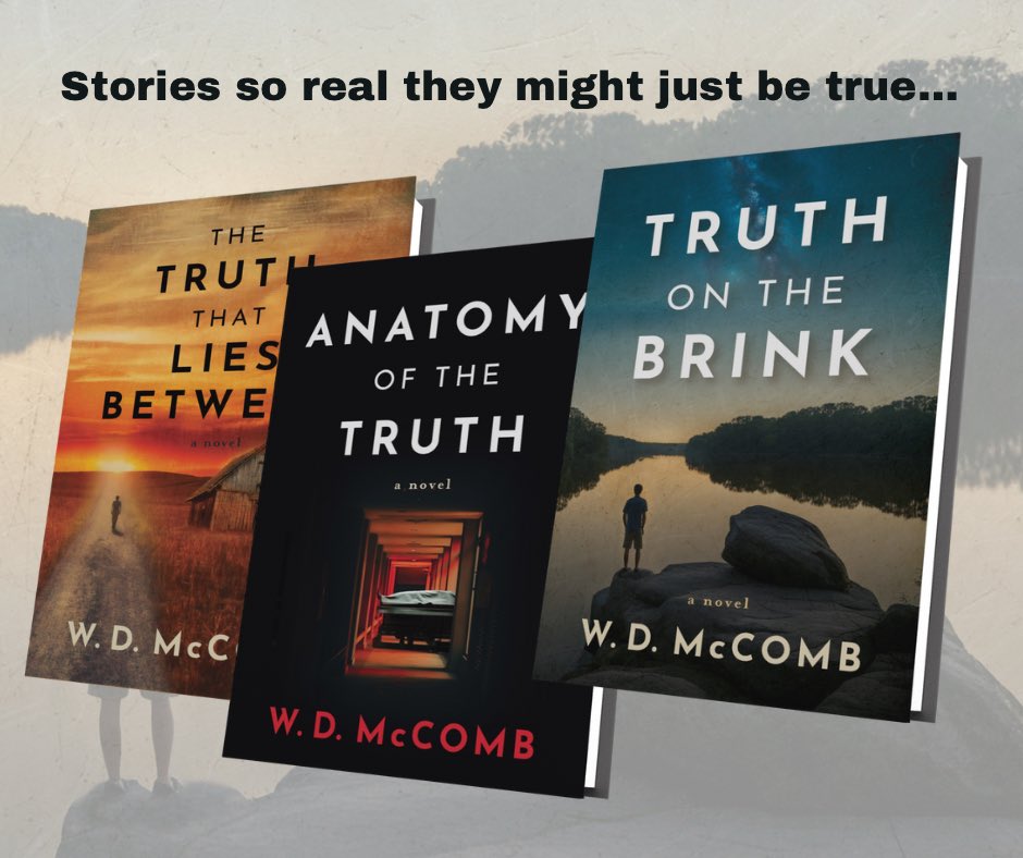 wdmccomb_author's tweet image. Big news! I’m excited to announce that Book #3 in The Case for Truth trilogy, TRUTH ON THE BRINK will be available soon. Stay tuned for release information. Meanwhile, it’s a good time to catch up with Books 1 and 2!
#summerreading #southernfiction