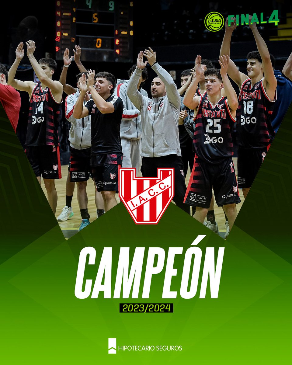 🏆 ¡<a href="/InstitutoACC/">Instituto ACC</a> es el campeón de La Liga de Desarrollo!

#F4HipotecarioSeguros