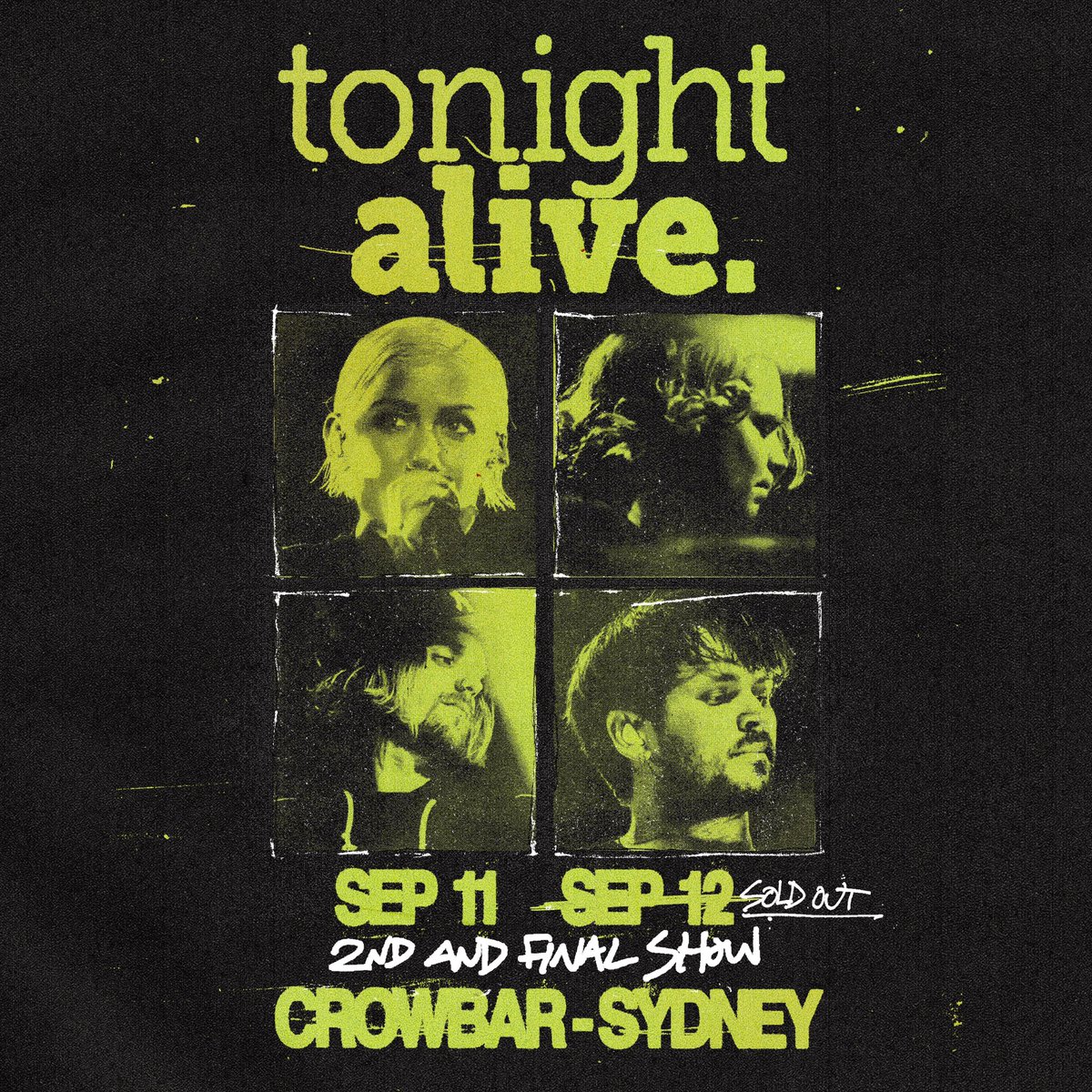 You’ve blown us away! ONE MORE NIGHT on sale now. bit.ly/tacrowbar2