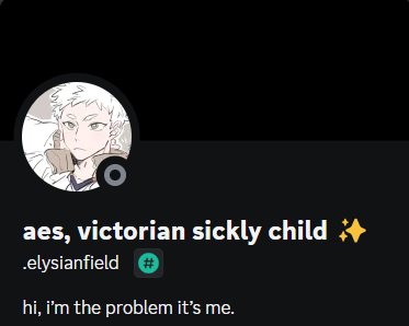 aes.⠀

sliding this in here even though i'm late and i said i wouldn't do it (i was scared so pls ignore it lmao)