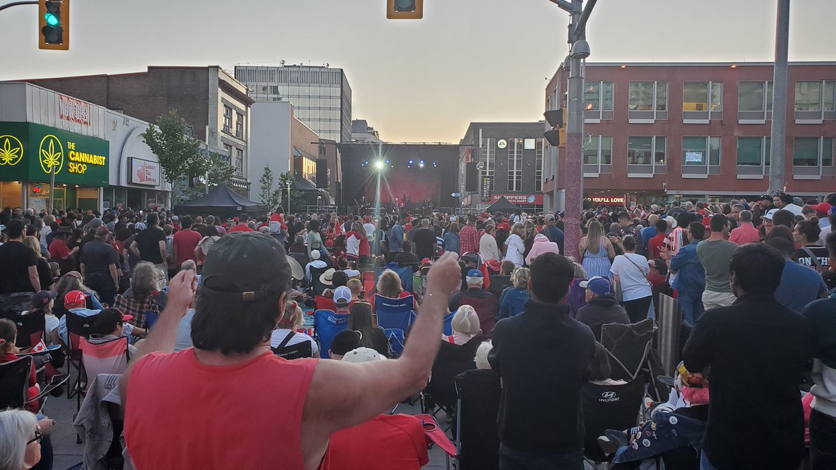 #AprilWine performing at #canadaday2024 in #Kitchener 
#CanadaDay