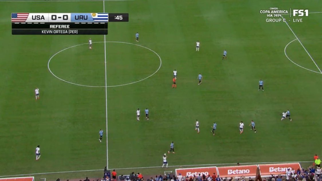 what is this fifa ass view of USA vs Uruguay tonight?

#USMNT #CopaAmerica