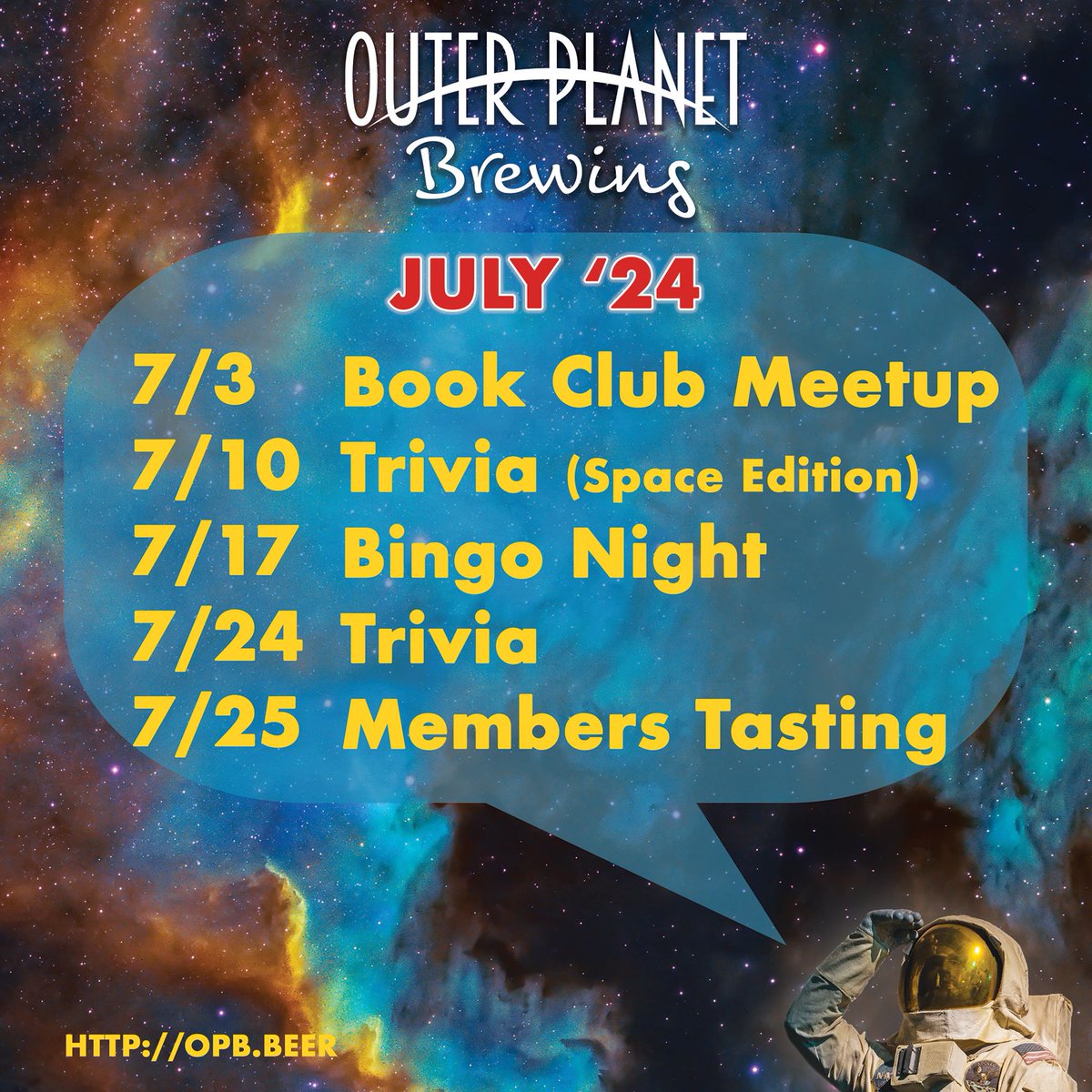 Happy July! Summer continues, with some new Belgian beers coming out this month, Trivia on Wednesday 7/10 &amp; 7/14, and some more surprises to come 🍺 ☀️ 🍺