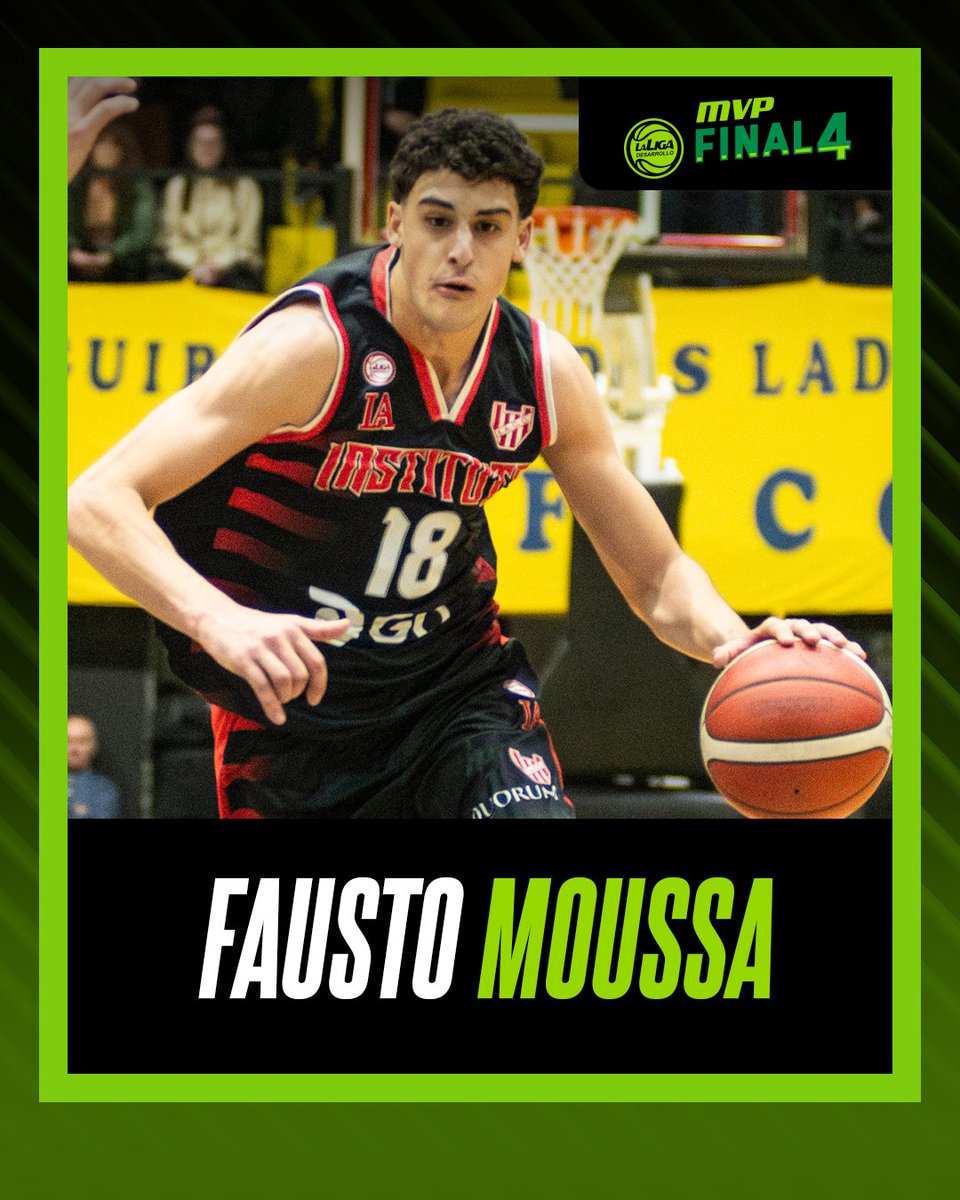 LigaNacional's tweet photo. ⭐️ ¡Fausto Moussa es el MVP del #F4HipotecarioSeguros! 

📊 18 puntos, 6 rebotes y 2 asistencias en los dos triunfos para el título https://t.co/UkW3mJ8IaT