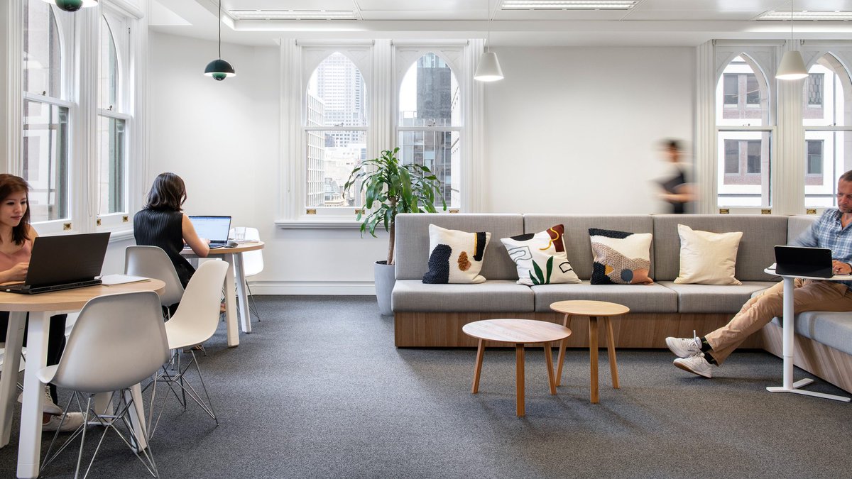 mmoserassociate's tweet image. Nurturing the creative spirit of a growing tech community – explore how we enabled diverse collaboration for @Zendesk in Melbourne: hubs.la/Q02DZ_Sf0
#InteriorDesign #FlexibleDesign #Sustainability