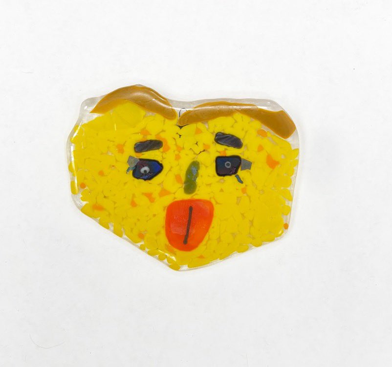 Some Jerks I Know from the Internet 181
2024
Fused glass
 6  x 8 in
15.24 x 20.32  cm
 mayerobjects.com