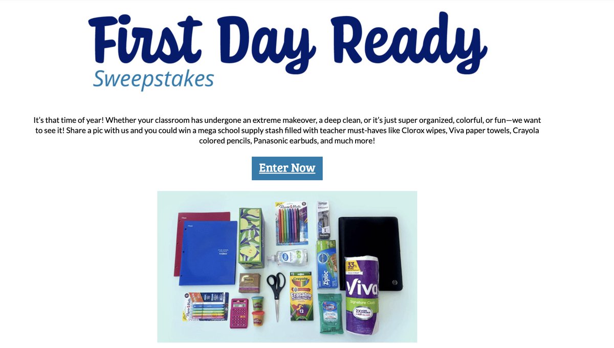 twosmartbunnies's tweet photo. Teachers: Mark your calendars. Entries open Jul 18, 2024. Deadline = Sept 6, 2024. Enter to win 1 of 10 school supply stash prizes worth $250 from TeacherLists. 
https://t.co/v0rDq6bhXd https://t.co/A87FxRjdgR
